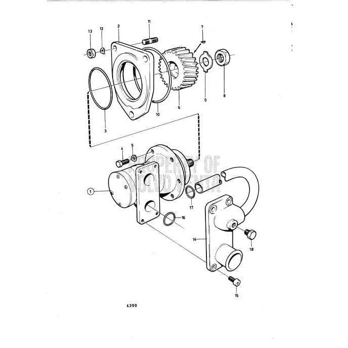 Volvo Penta Qualifies for Free Shipping Volvo Penta Diesel Water Pump #842275