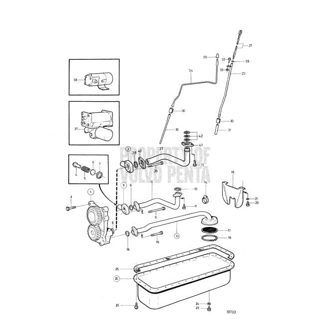 Volvo Penta Qualifies for Free Shipping Volvo Penta Dipstick Tube Diesel #861100