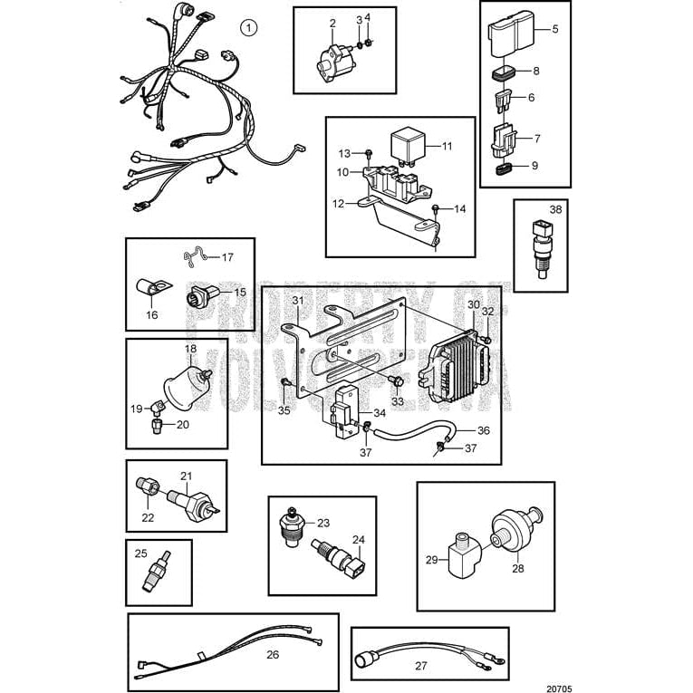 Volvo Penta Qualifies for Free Shipping Volvo Penta ECU #3860098
