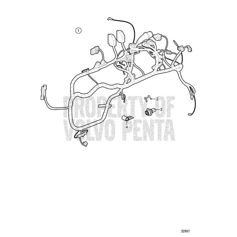 Volvo Penta Qualifies for Free Shipping Volvo Penta Eng Harness #3863227
