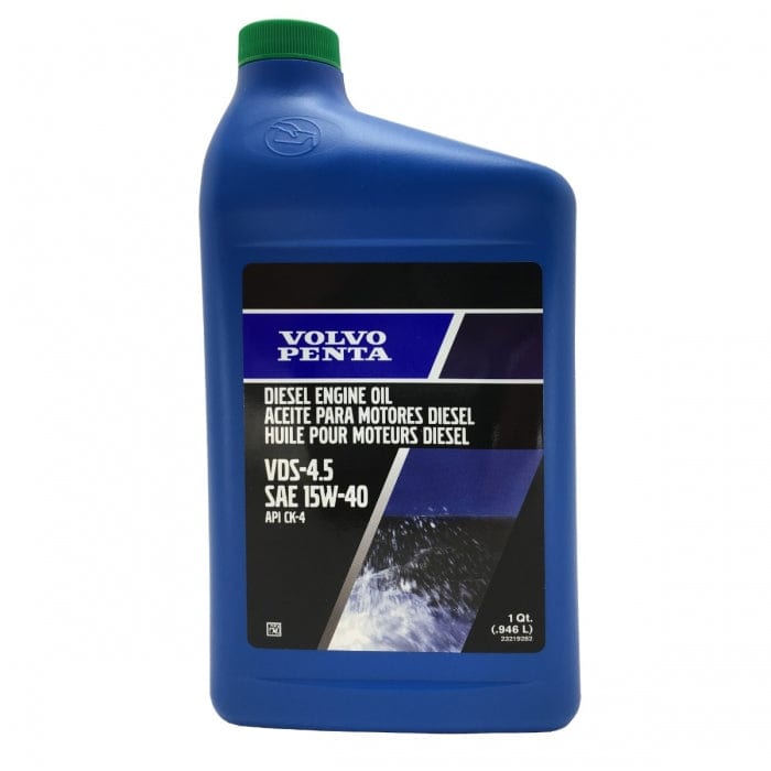 Volvo Penta Qualifies for Free Shipping Volvo Penta Engine Oil Quart VDS-4.5 SAE 15W-40 #23219282