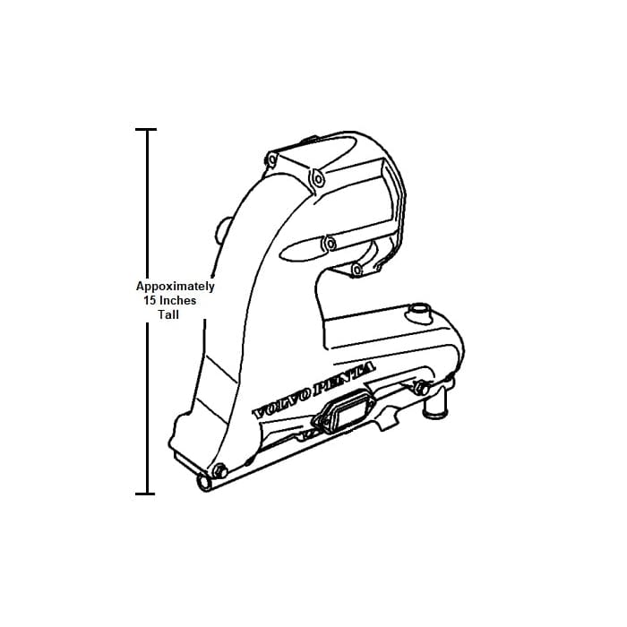 Volvo Penta Qualifies for Free Shipping Volvo Penta Exhaust Manifold Port #21356423