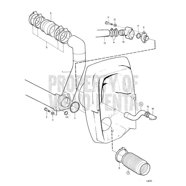 Volvo Penta Qualifies for Free Shipping Volvo Penta Exhaust Pipe #872092