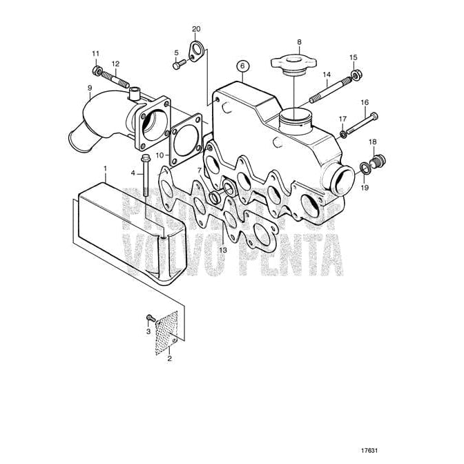 Volvo Penta Qualifies for Free Shipping Volvo Penta Filler Cap #861905
