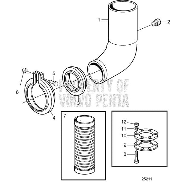 Volvo Penta Qualifies for Free Shipping Volvo Penta Fitting #3593583