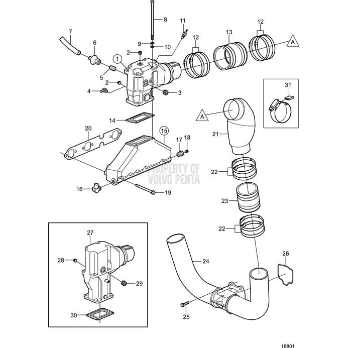 Volvo Penta Qualifies for Free Shipping Volvo Penta Fitting #3857763
