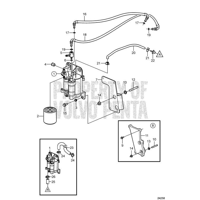 Volvo Penta Qualifies for Free Shipping Volvo Penta Fuel Pipe #3860211