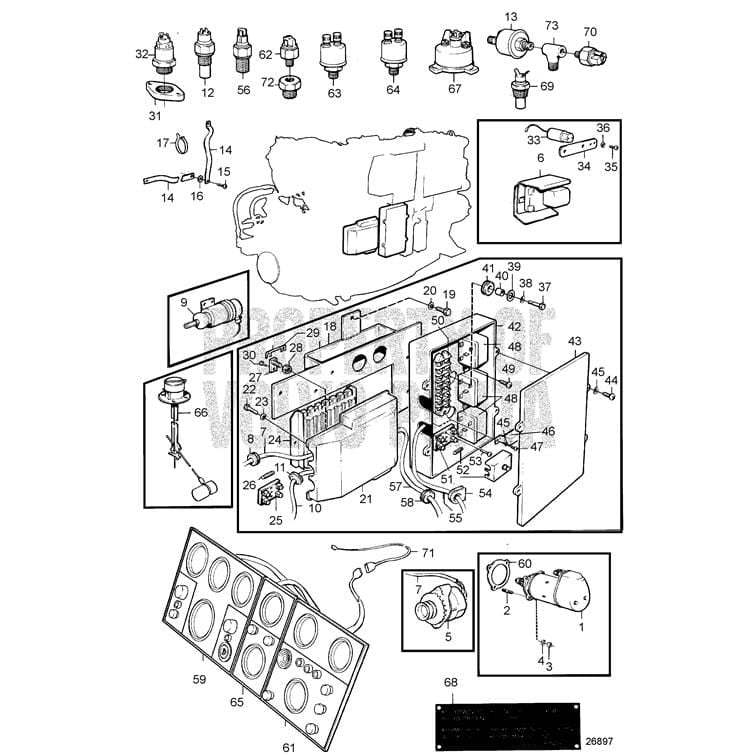 Volvo Penta Not Qualified for Free Shipping Volvo Penta Fuse #77796