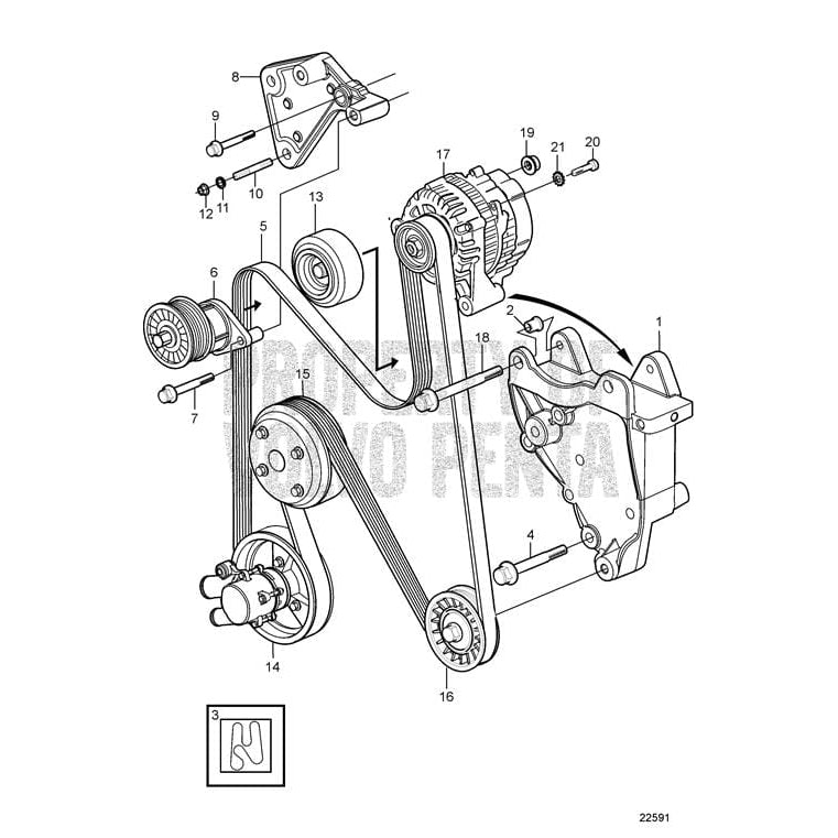 Volvo Penta Qualifies for Free Shipping Volvo Penta Hose #3862762