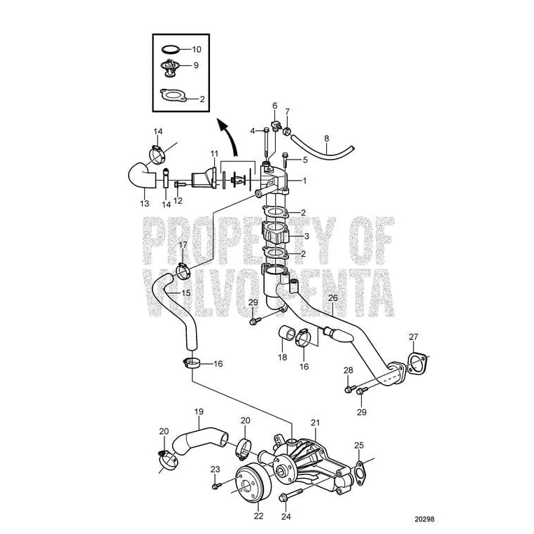 Volvo Penta Qualifies for Free Shipping Volvo Penta Housing #3860987