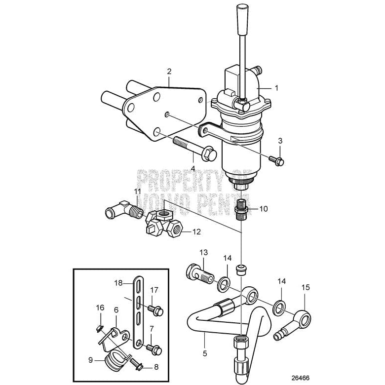 Volvo Penta Qualifies for Free Shipping Volvo Penta Nipple #467716