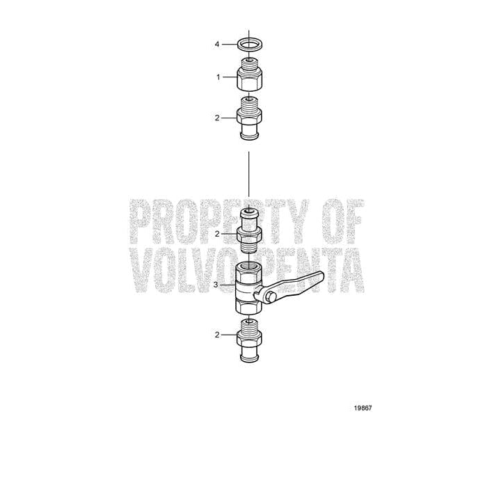 Volvo Penta Qualifies for Free Shipping Volvo Penta Nipple #479978