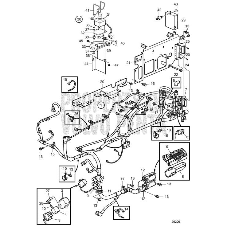 Volvo Penta Not Qualified for Free Shipping Volvo Penta Nut #955779