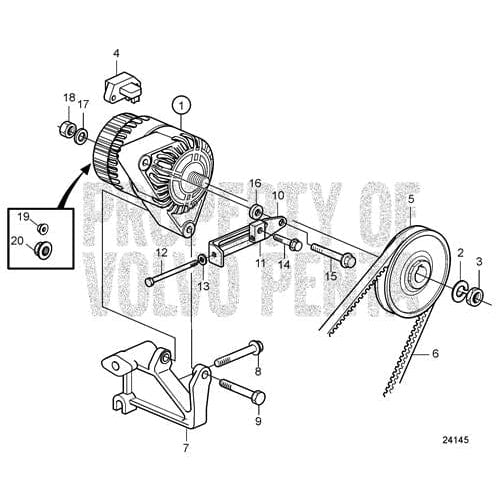Volvo Penta Not Qualified for Free Shipping Volvo Penta Nut #955781