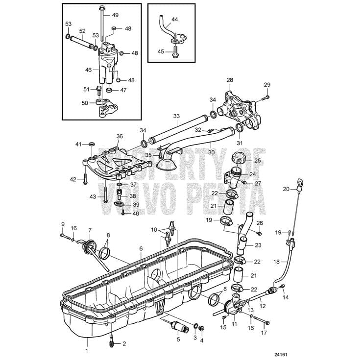Volvo Penta Qualifies for Free Shipping Volvo Penta Oil Dipstick up to Serial# 7009157604 #40005818