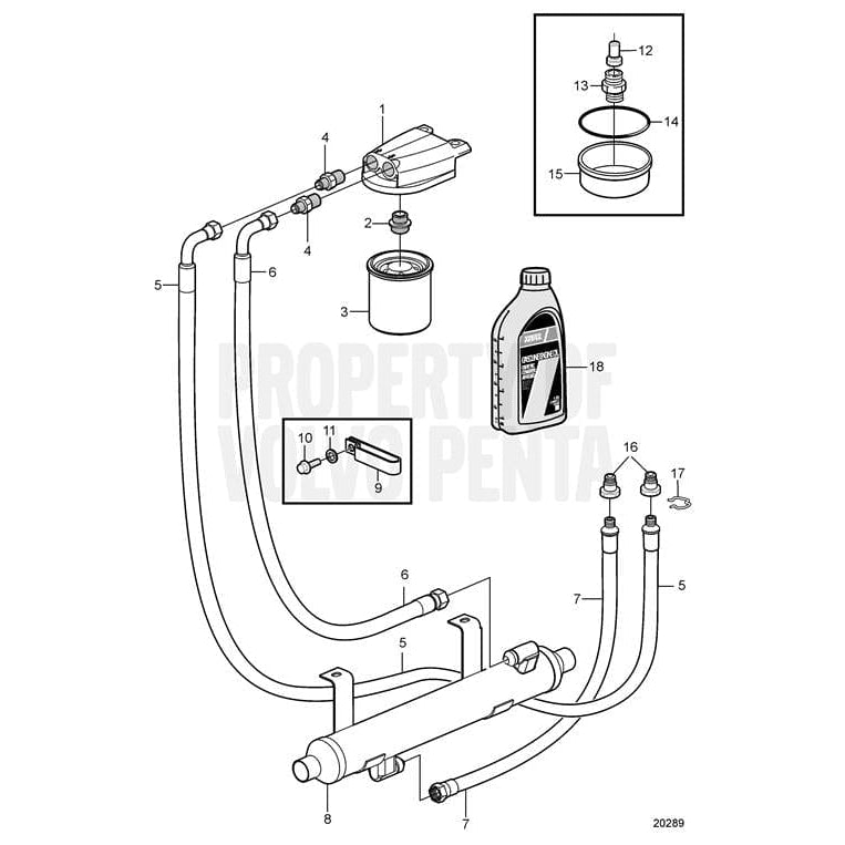 Volvo Penta Qualifies for Free Shipping Volvo Penta Oil Line #3863401