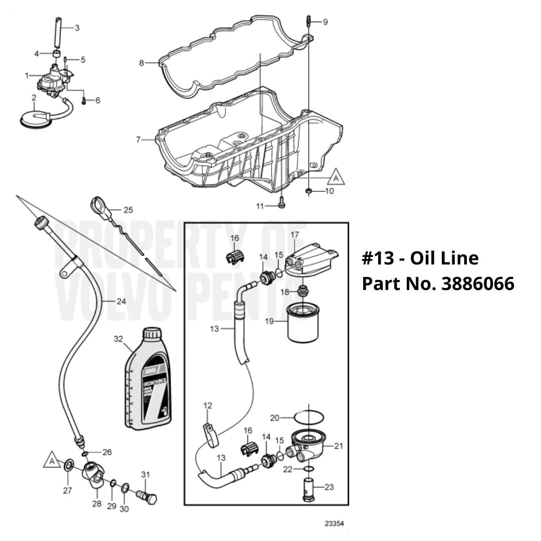 Volvo Penta Qualifies for Free Shipping Volvo Penta Oil Line #3886066