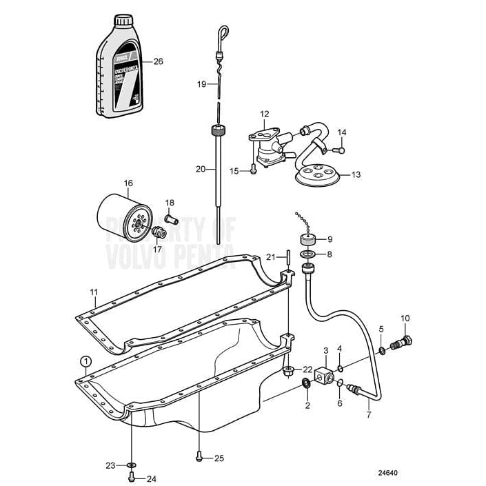 Volvo Penta Qualifies for Free Shipping Volvo Penta Oil Pan #3854015