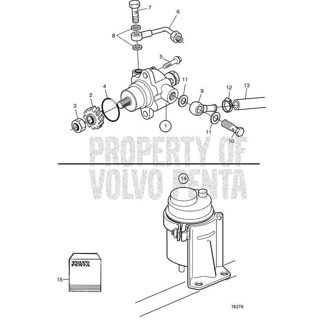 Volvo Penta Qualifies for Free Shipping Volvo Penta Oil Pump #3172488