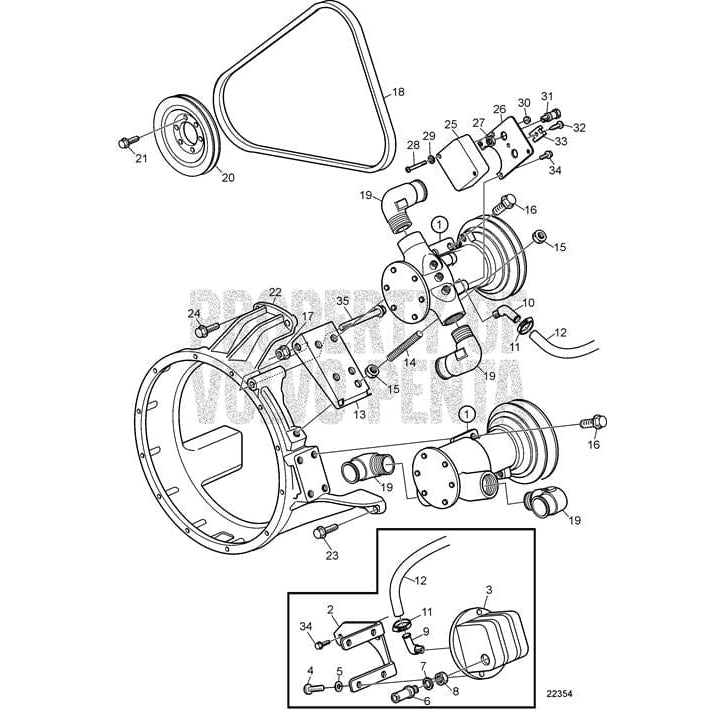 Volvo Penta Qualifies for Free Shipping Volvo Penta Pin #19730
