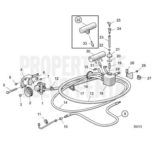 Volvo Penta Qualifies for Free Shipping Volvo Penta Power Steering Pulley #21299963