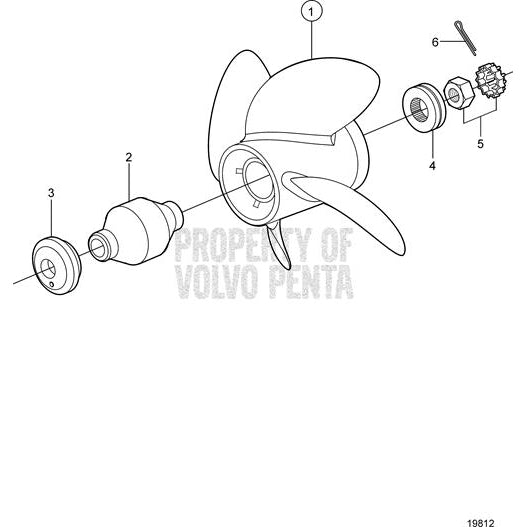 Volvo Penta Qualifies for Free Shipping Volvo Penta Propeller Bushing #3587601