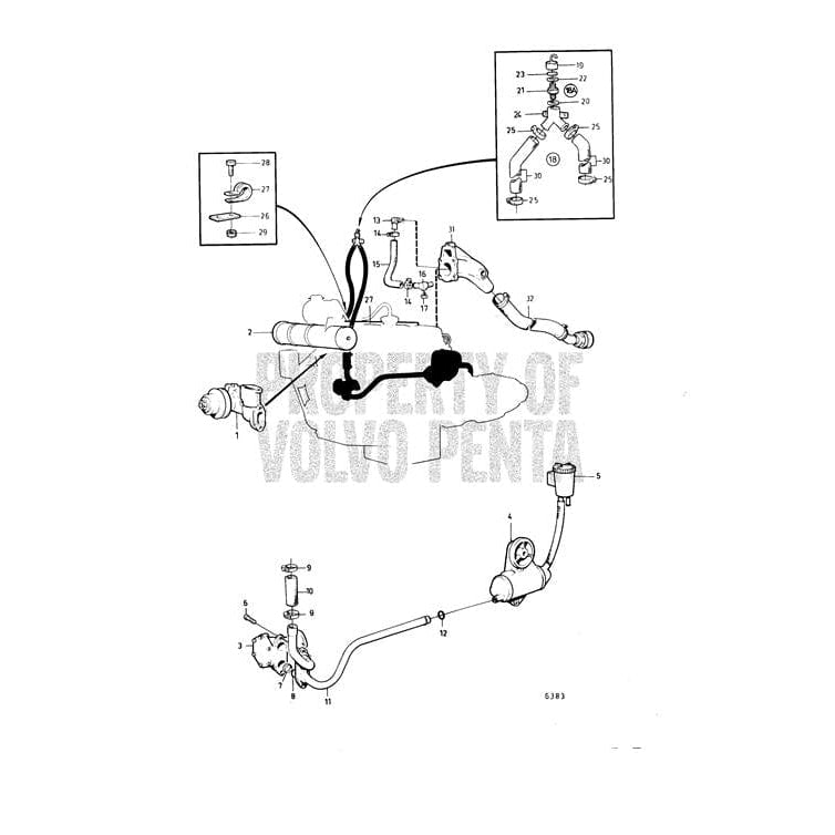 Volvo Penta Not Qualified for Free Shipping Volvo Penta Seal #831617