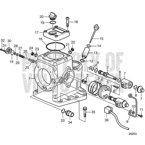 Volvo Penta Qualifies for Free Shipping Volvo Penta Seal Kit #3883581