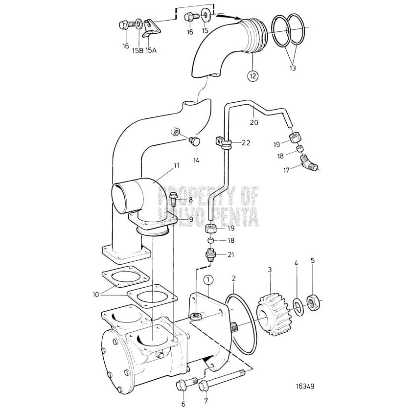 Volvo Penta Qualifies for Free Shipping Volvo Penta Seawater Pump #3837935