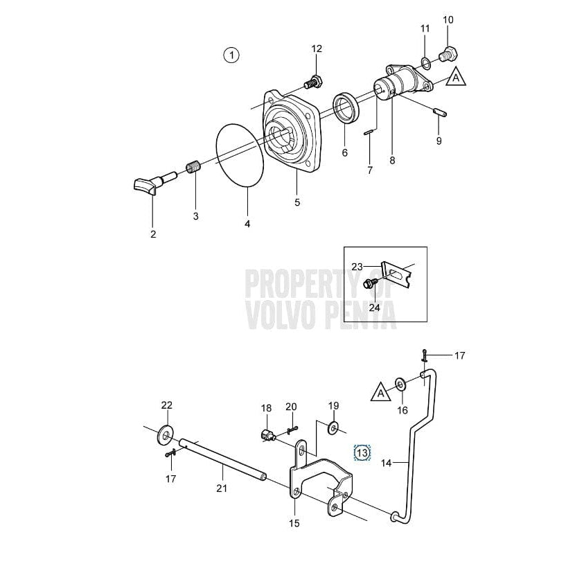 Volvo Penta Not Qualified for Free Shipping Volvo Penta Shim #897871