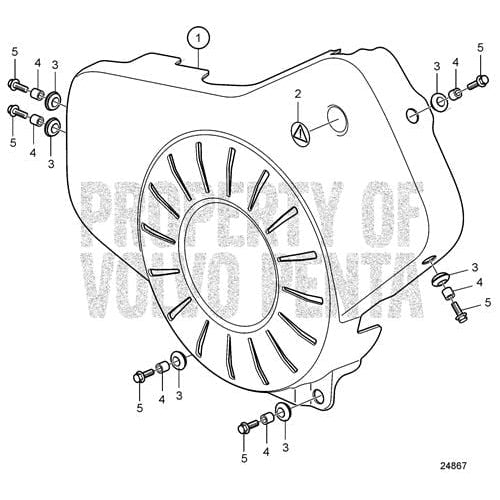 Volvo Penta Qualifies for Free Shipping Volvo Penta Spacer #40005089