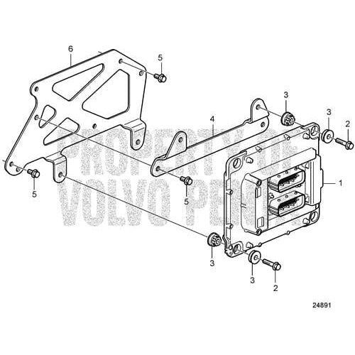 Volvo Penta Not Qualified for Free Shipping Volvo Penta Spacer #84218