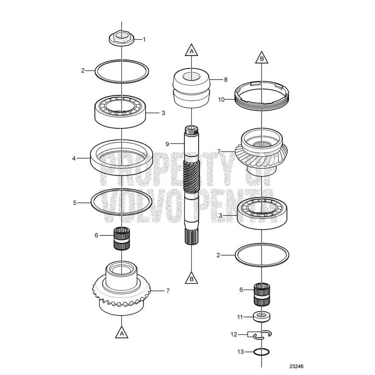 Volvo Penta Qualifies for Free Shipping Volvo Penta Spacer Ring #3860273