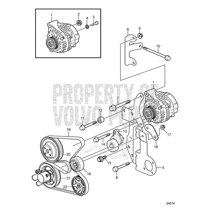 Volvo Penta 21165135 Spark Plugs First Choice