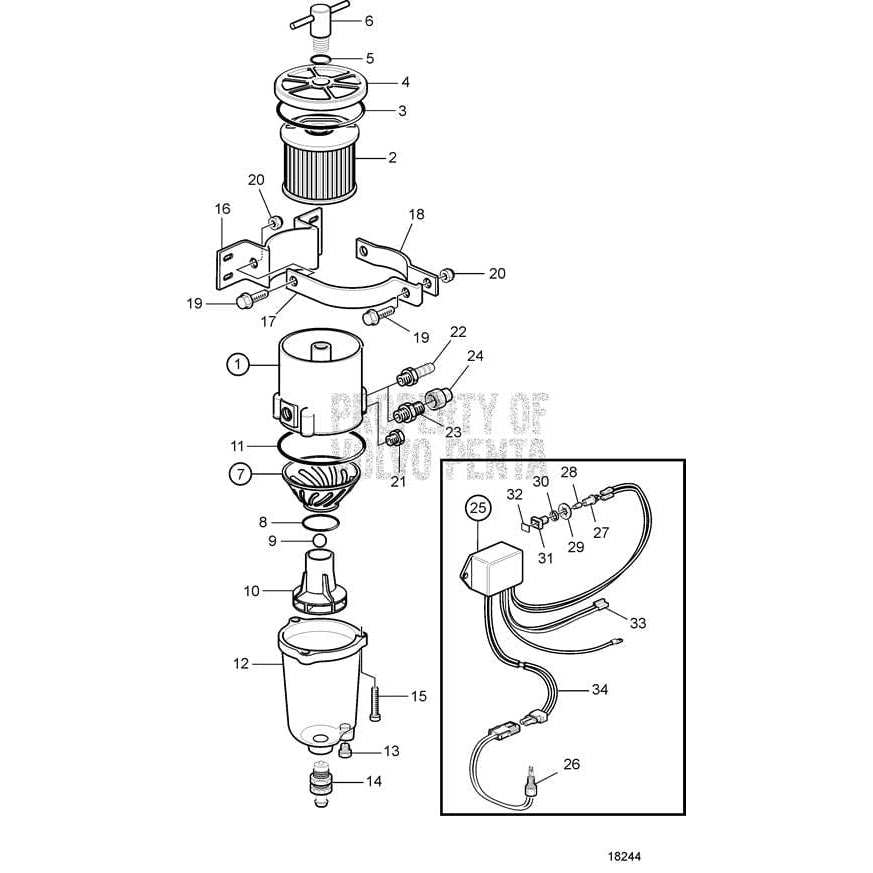 Volvo Penta Qualifies for Free Shipping Volvo Penta Strainer #861455