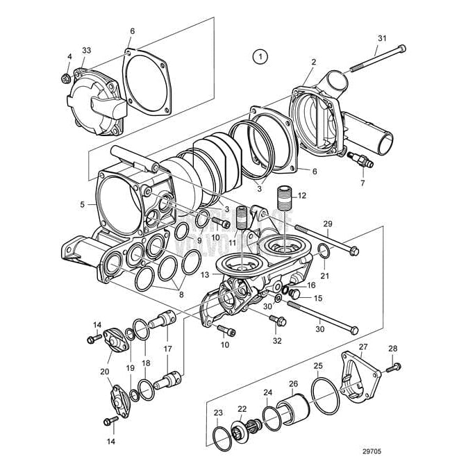 Volvo Penta Qualifies for Free Shipping Volvo Penta Thermostat #3583827