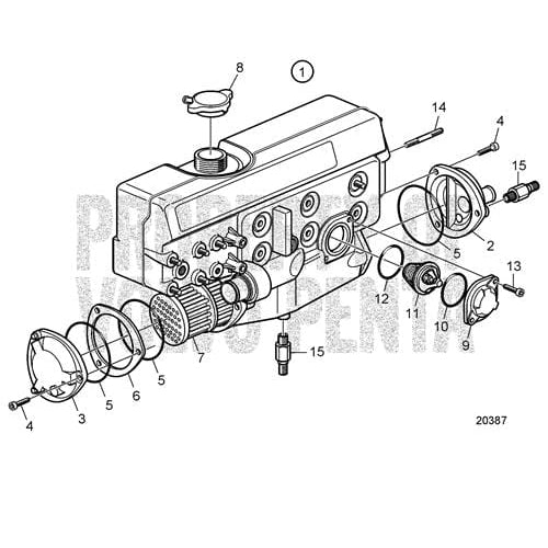 Volvo Penta Qualifies for Free Shipping Volvo Penta Thermostat #888624