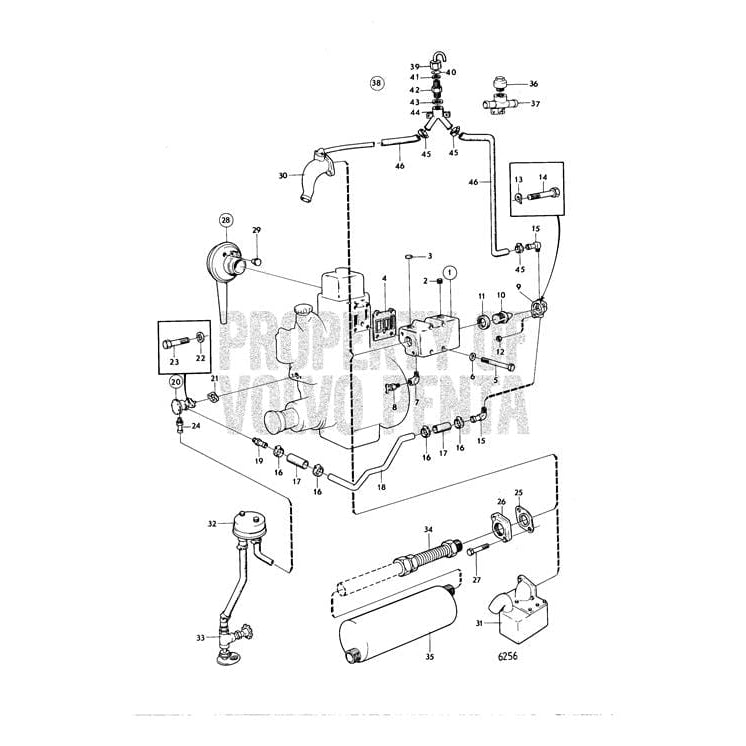 Volvo Penta Qualifies for Free Shipping Volvo Penta Thermostat Kit #875780