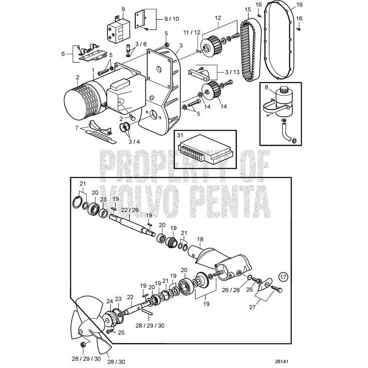 Volvo Penta Qualifies for Free Shipping Volvo Penta Tooth Belt #41100291