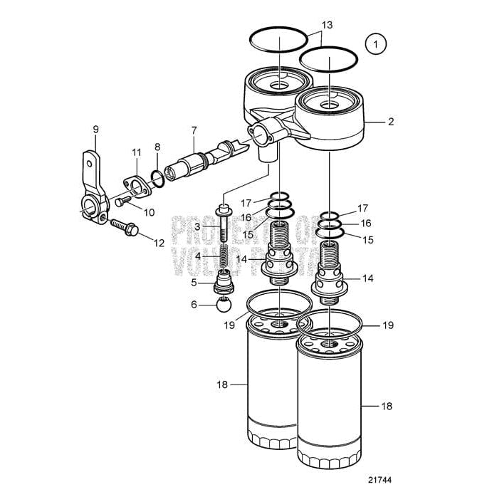 Volvo Penta Qualifies for Free Shipping Volvo Penta V-Belt Pulley #20405725