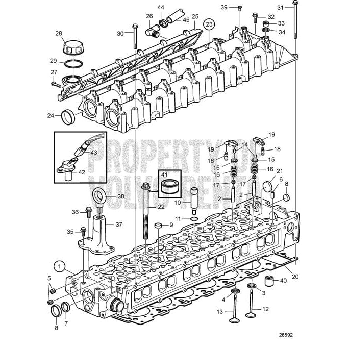 Volvo Penta Qualifies for Free Shipping Volvo Penta Valve Spring #3581889