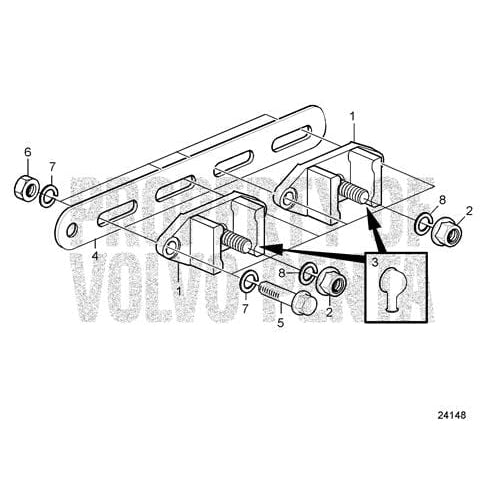 Volvo Penta Not Qualified for Free Shipping Volvo Penta Washer #976943