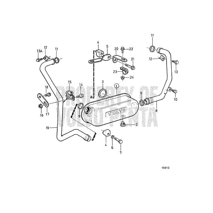 Volvo Penta Qualifies for Free Shipping Volvo Penta Water Pipe #864589