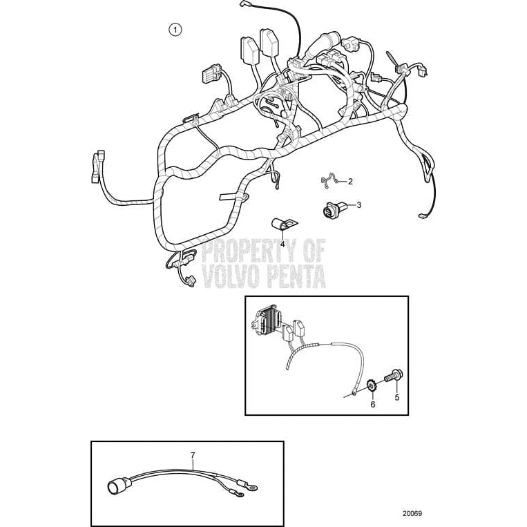 Volvo Penta Qualifies for Free Shipping Volvo Penta Wiring Harness #3863225