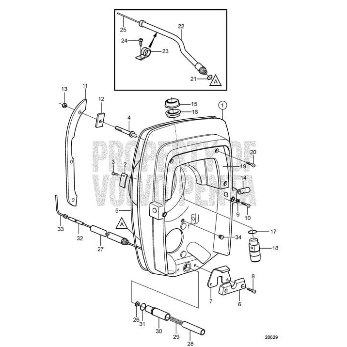 Volvo Penta Qualifies for Free Shipping Volvo Penta Zinc Anode #872139