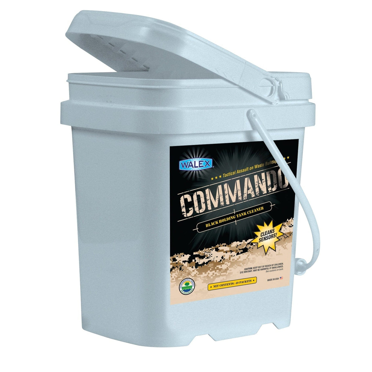 Walex Qualifies for Free Shipping Walex Commando Black Holding Tank Cleaner 40-pk #CMDOBK