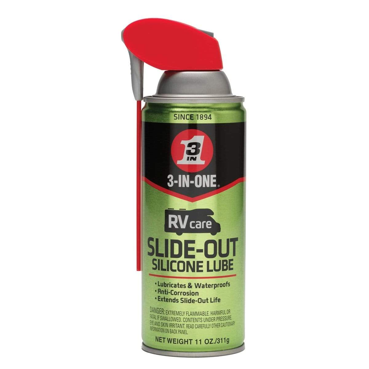 WD-40 Qualifies for Free Shipping WD-40 3-in-1 RV Silicone Slide Out Lube Spray 11 oz #120084