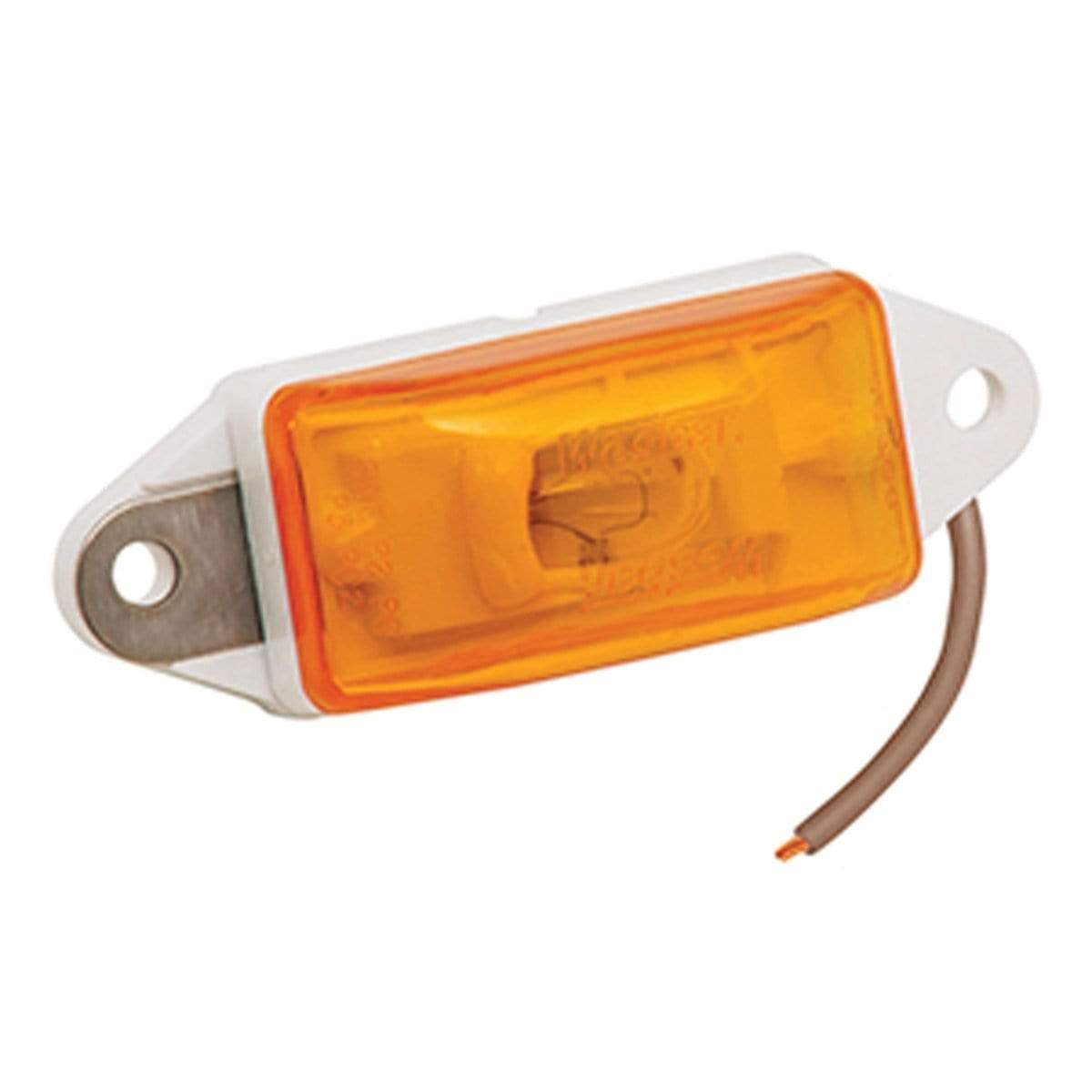 Wesbar Qualifies for Free Shipping Wesbar Side Marker/Clearance Light Ear Mount Waterproof Amber #203285