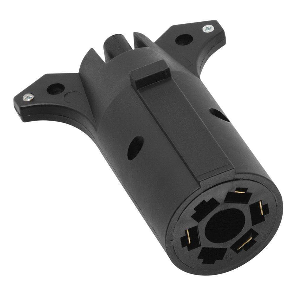 Wesbar Vehicle/Trailer Adapter 7-Way Blade to 4-Way Flat #707282
