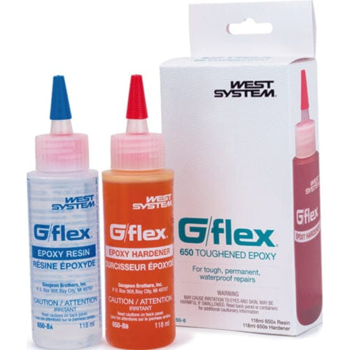 West System Brand Qualifies for Free Shipping West System Brand Epoxy G/flex 4 oz 2-pk #650-8